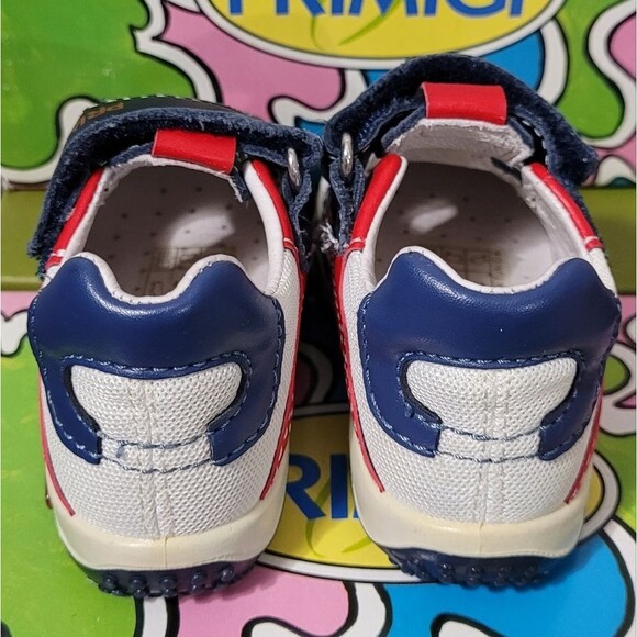 Primigi size 20uk/5us baby flexible action system red white blue shoe - Picture 3 of 9
